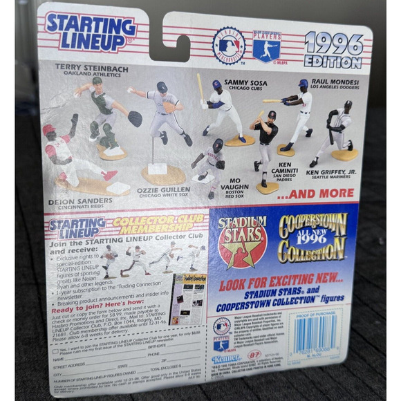 1996 Moises Alou MLB Montreal Expo Starting Lineup Figure Extended Series w Card - Picture 6 of 9